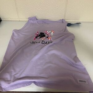 Life Is Good Lavender Tank Top